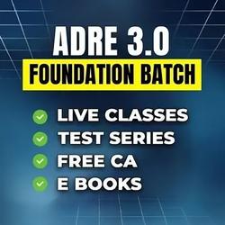 ADRE 3.0 Foundation Batch | Online Live Classes by Adda 247