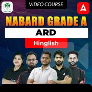 NABARD Grade A | ARD | Hinglish | Complete Video Course By Adda247