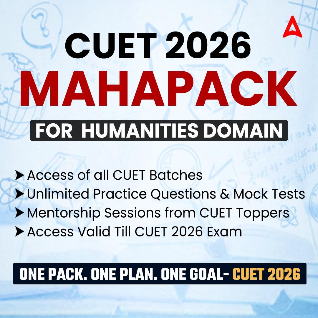 CUET HUMANITIES MAHAPACK BY ADDA247