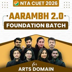 CUET 2026 AARAMBH 2.0 Arts Complete Foundation Batch with GAT+Language | CUET UG Online Coaching by Adda247