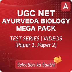 UGC NET AYURVEDA BIOLOGY MEGA PACK | TEST SERIES | VIDEOS) BY ADDA 247