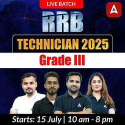 Vande Bharat 1.0 - RRB Technician 2025 (Grade- III) Complete Batch | Online Live Classes by Adda 247