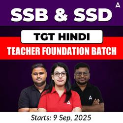 ODISHA SSB & SSD TGT Hindi Teacher Foundation Batch | Online Live Classes By Adda247