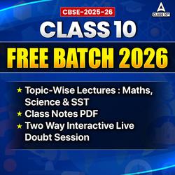 CBSE Class 10 FREE BATCH 2026 by Adda247