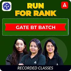 RUN FOR RANK I CSIR NET 2025 | GATE BT BATCH | RECORDED CLASSES BY ADDA 247