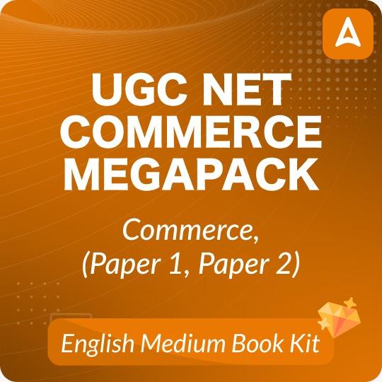 UGC NET COMMERCE MEGAPACK WITH ENGLISH MEDIUM BOOK KIT  (LIVE CLASS I TEST SERIES I VIDEOS I BOOKS)