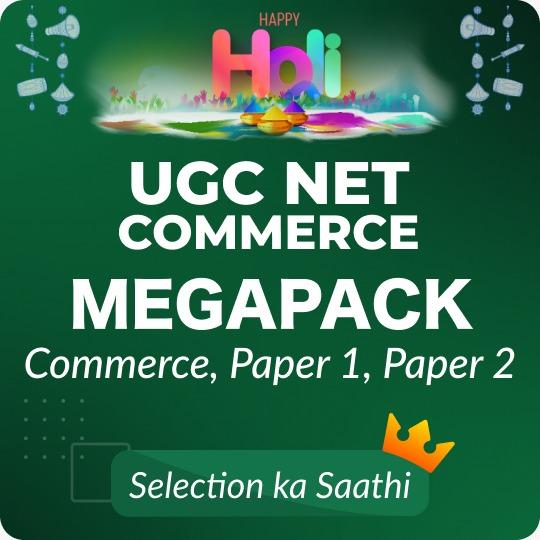 UGC NET COMMERCE MEGA PACK (LIVE CLASS I TEST SERIES I VIDEOS)