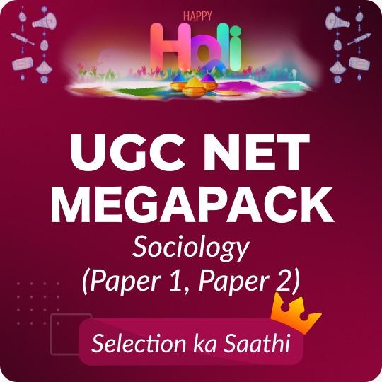 UGC NET SOCIOLOGY MEGA PACK (LIVE CLASSES | TEST SERIES | VIDEOS)