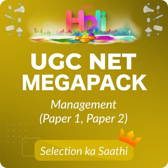UGC NET MANAGEMENT MEGA PACK (LIVE CLASSES | TEST SERIES | VIDEOS)
