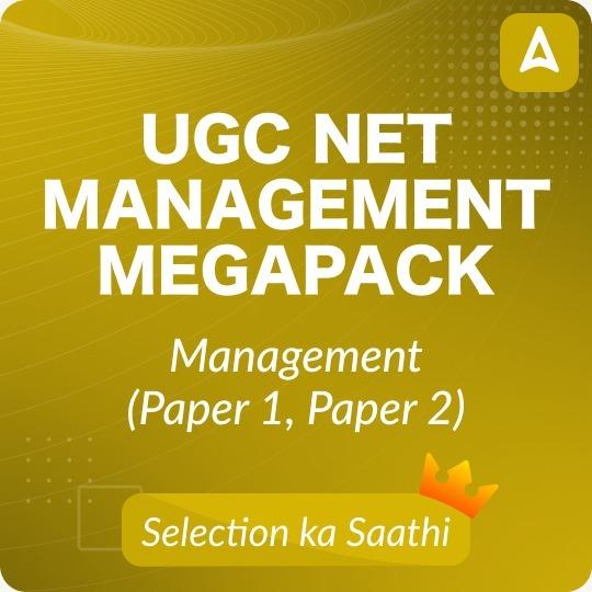 UGC NET MANAGEMENT MEGA PACK WITH BOOK KIT (LIVE CLASSES | TEST SERIES | VIDEOS)