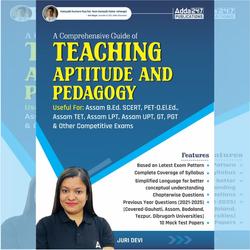A Comprehensive Guide of Teaching Aptitude & Pedagogy for Assam TET, B.Ed & Teaching Exams (English Printed Edition) By Adda247