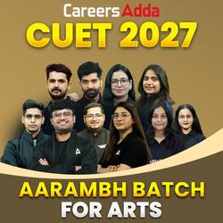 Aarambh CUET ARTS 2027 Batch (Live Classes)