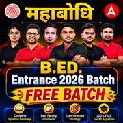 महाबोधि- Mahabodhi Bihar B.Ed. Entrance 2026 Batch | Online Live Classes by Adda247