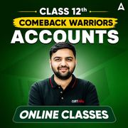 Class 12th Comeback Warriors Accountancy by Adda247