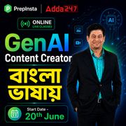 GenAI Content Creator by Adda247 Powered by PrepInsta | Online live classes by Adda247