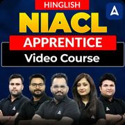 NIACL Apprentice | Hinglish | Video Course by Adda247