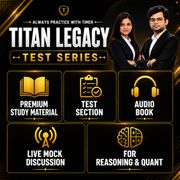 Titan Legacy Test Series by Navneet Sir & Sona Mam for SBI & IBPS Exams