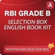 RBI GRADE B Exam Selection Box with English Book Kit