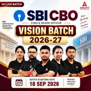 SBI CBO VISION 2026-27 | LIVE BATCH | BILINGUAL | Online Live Classes by Adda 247