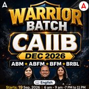 Warrior Batch – DEC 2026 l ABM+ABFM+BFM+BRBL l English | Online Live Classes by Adda 247
