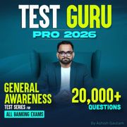 Test Guru Pro for All Banking Exams 2026