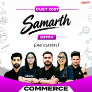 Samarth Class 12th + CUET COMMERCE 2027 Batch (Live Classes)