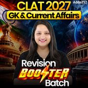 CLAT 2027 GK and CA Revision Booster Batch by Vaishali Ma'am