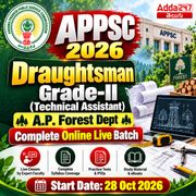 AP Forest Dept Draughtsman Grade II Technical Assistant Complete Online Batch by Adda247