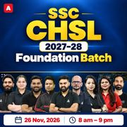SSC CHSL 2027-28 एकलव्य Foundation Batch with Test Series and Ebook | Hinglish | Online Live Classes By Adda247
