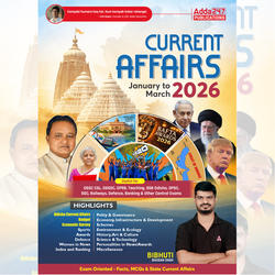 Odisha Quarterly Current Affairs January to March 2026 ( English Printed Edition) By Adda247 Publications