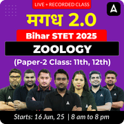 मगध 2.0 | Bihar STET 2025 | ZOOLOGY (Paper-2 Class: 11th, 12th) Complete Batch | Online Live + Recorded Classes by Adda 247