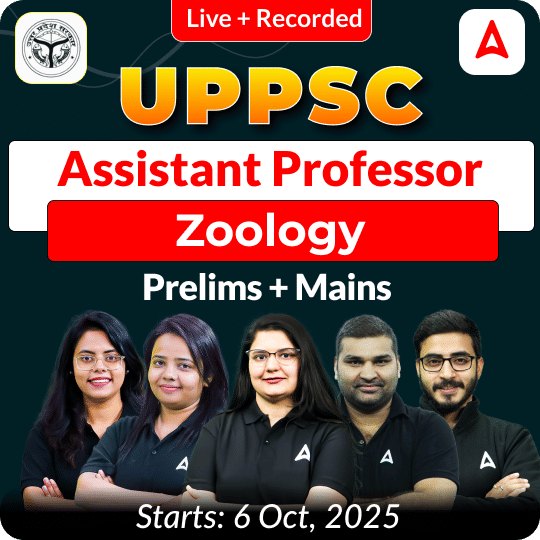 UPPSC Assistant Professor Zoology Prelims + Mains  Complete Foundation Batch 2025 | Online Live + Recorded Classes by Adda 247