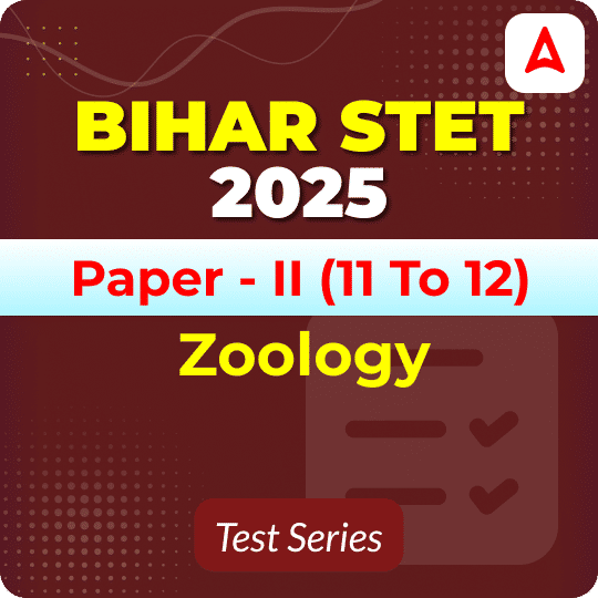 Bihar STET Zoology Paper - II Mock Test 2025
