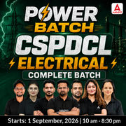 Power Batch :CSPDCL AE/JE | Complete Batch | Hinglish | Online Live Classes by Adda 247