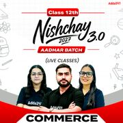 Nishchay 3.0 Class 12th COMMERCE 2027 Batch (Live Classes)