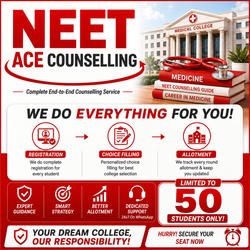 NEET ACE Counselling | NEET 2026 Counselling for AIQ, AYUSH, State, Deemed, Private Medical Colleges