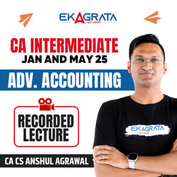 CA Inter Advanced Accounts Regular Batch By CA CS Anshul Agrawal | Recorded Video Course by Adda 247