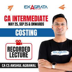 CA Intermediate Cost and Management Account | Regular Batch By CA CS Anshul Agrawal | Recorded Video Course by Adda 247 |