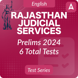 Rajasthan Judicial Services RJS 2024 Mock Test Series in English By Adda247