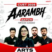 Aarambh CUET ARTS 2028 Batch (Live Classes)