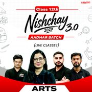 Nishchay 3.0 Class 12th ARTS 2027 Batch (Live Classes)