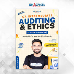 CA Intermediate Auditing & Ethics and Book By CA Aakash Pednekar
