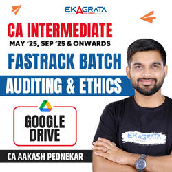 CA Inter Auditing & Ethics Fastrack Recorded Batch for May’25 & Sep’25 | 1.5 Views & 6 Month Validity | Google Drive by CA Aakash Pednekar