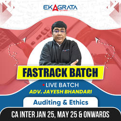 CA Inter Auditing & Ethics Fastrack Live Batch for Jan 2025, May 2025 & Onwards | Online Live Classes by Adda 247