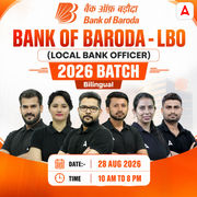 BANK OF BARODA - LBO (LOCAL BANK OFFICER) | 2026 BATCH | Online Live Classes by Adda 247