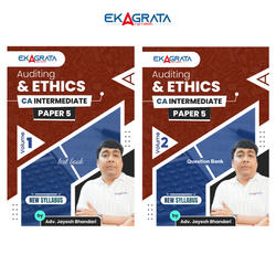 CA Intermediate Auditing & Ethics Books by Adv. Jayesh Bhandari