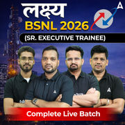 लक्ष्य - BSNL (Sr. Executive Trainee) Recruitment | Hinglish | Online Live Classes by Adda 247