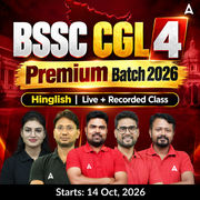 BSSC CGL 4 Premium Batch 2026 | Hinglish | Online Live +Recorded Class By Adda247