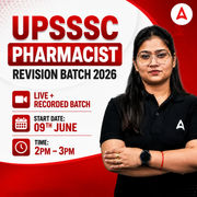 UPSSSC Pharmacist - Revision Batch 2026 | Online (Live + Recorded) by Adda247