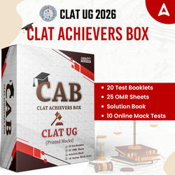 CLAT Achiever Box- CLAT Offline+ Online Mock Tests 2026| Printed Mock Tests by Adda247